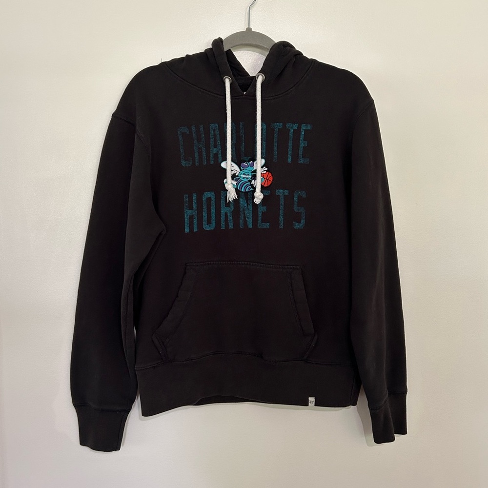 Black Charlotte Hornets Hoodie